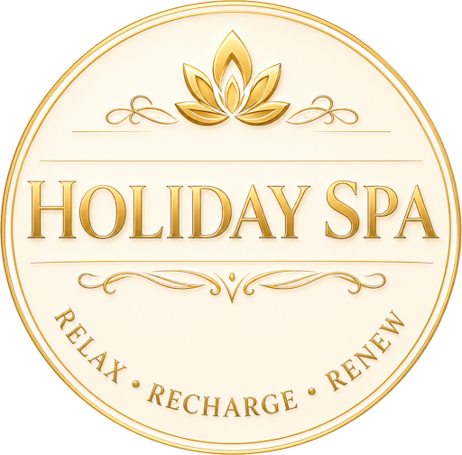 Calm massage therapy and spa atmosphere at Holiday Spa